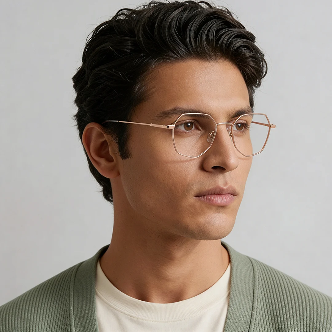 Geometric eyewear