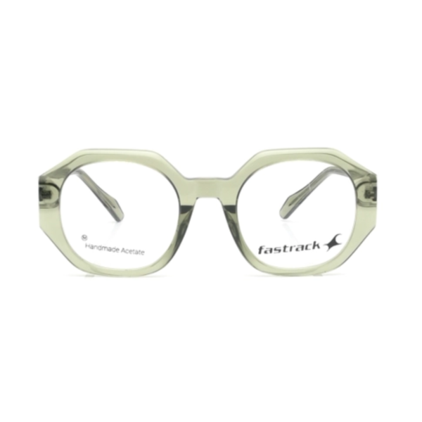 1 Green Round Eyeglasses for Women