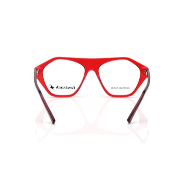 5 Red Geometric Eyeglasses for Men and Women
