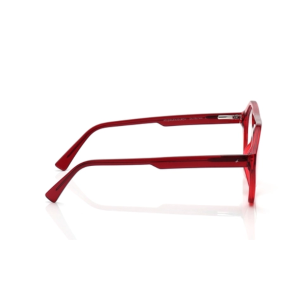 6 Red Geometric Eyeglasses for Men and Women