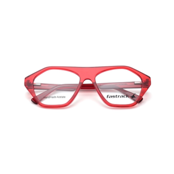 7 Red Geometric Eyeglasses for Men and Women